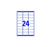 ADDRESS LABELS L7159-100 WITH ULTRAGRIP AND QUICKPEEL TECHNOLOGY, 63.5 X 33.9 MM, 24 LABELS PER SHEET, 100 SHEETS PER PACK